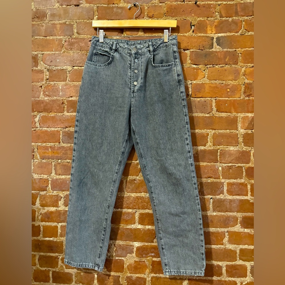 ASOS Reclaimed Vintage Women's Grey/Black Jeans